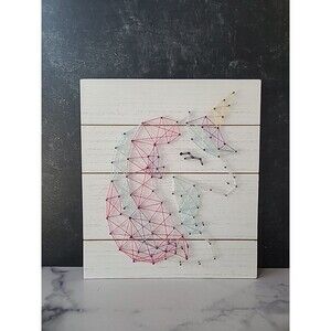 Unicorn Nail And String Wall Art Hobby Lobby USED